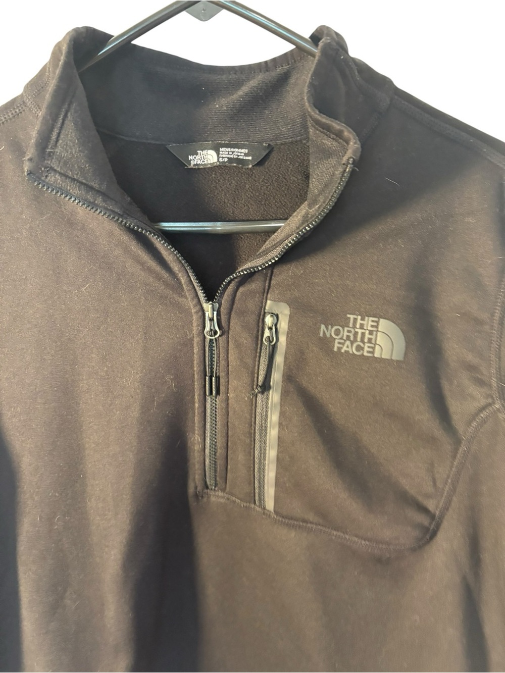 The North Face Black. Quarter-Zip Fleece Pullover - Picture 2 of 10
